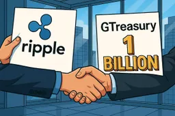 Ripple slaat keiharde toe met $1 miljard overname GTreasury: De corporate treasury-markt van $120 biljoen lonkt