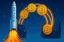SpaceX verplaatst weer Bitcoin: $894 miljoen naar een nieuwe wallet