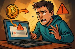 Bitcoin-blunder: Gebruiker betaalt bijna 1 BTC aan fees voor een simpele $10 storting