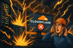CryptoBenelux niet bereikbaar door grote Cloudflare-storing: X, ChatGPT en Canva plat – aandelen duiken 4% omlaag