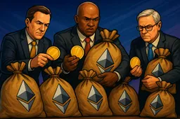 Whales profiteren van Ethereum's prijsdaling: 394.000 ETH ter waarde van $1,37 miljard in slechts 3 dagen