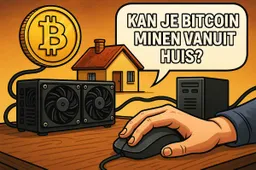 Hoe kan je Bitcoin minen vanuit huis?