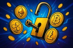 Cryptomarkt kleurt rood, maar kijk uit voor deze token ontgrendelingen deze week!