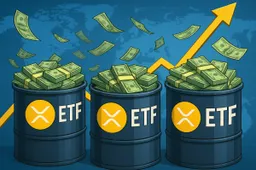 XRP lokt institutioneel geld aan: ETF-instroom van $164 miljoen slaat concurrenten knock-out