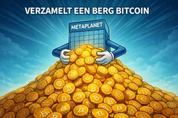 Metaplanet wil 210.000 Bitcoin bezitten in 2027