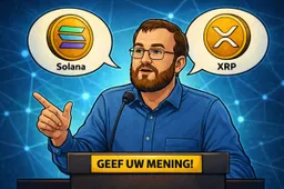 Hoskinson hint op bouwen op Solana en XRP na verhitte discussie – shift naar samenwerking?