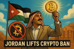 Jordanië heft crypto-verbod op: Volledig regelgevingskader eind dit jaar live