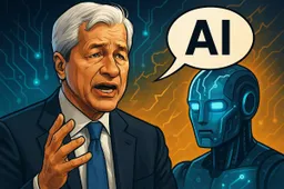 JPMorgan CEO Jamie Dimon over AI: "Banen verdwijnen, maar paniek is nergens voor nodig"