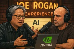 Nvidia CEO zegt tegen Joe Rogan: “AI wordt geen Manhattan Project met één winnaar, maar een marathon die we allemaal lopen”