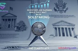 De CLARITY Act plaatst XRP op een keerpunt: Beleggers verdienen geld terwijl ze wachten met SolStaking