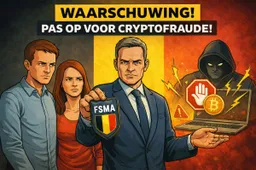 Belgische beleggers verliezen ruim €23 miljoen door fraude: crypto en WhatsApp-scams in opmars