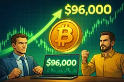 Bitcoin explodeert boven $96.000: Is een rally naar $108.000 aanstaande?