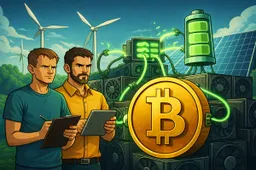 Bitcoin steeds groener: Meer dan 56% van de mining gebeurt met duurzame energie