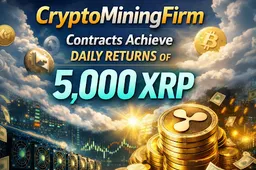 Op weg naar 2026: Hoe de cloudmining van CryptoMiningFirm met meerdere valuta's een dagelijks rendement van 5.000 XRP behaalt