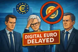 ECB waarschuwt: Kunnen niet langer wachten op digitale euro nu contant geld nog maar 24% van transacties uitmaakt