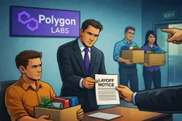 Polygon Labs haalt opnieuw de bezem door het bedrijf: 30% van het team moet vertrekken