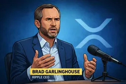 Ripple CEO Brad Garlinghouse verwacht recordjaar voor crypto in 2026 ondanks onrust op de markten
