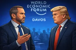 Ripple CEO Brad Garlinghouse & president Trump in dezelfde ruimte – XRP op scherp voor mega-ontwikkelingen?
