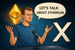 Vitalik Buterin dropt nieuwjaarsboodschap: Ethereum moet zijn oorspronkelijke missie waarmaken!