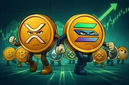 XRP en Solana leiden instroom in 2025: Totaal $47,2 miljard binnengehaald