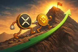 XRP start 2026 sterk: Passeert BNB en wordt vierde grootste crypto