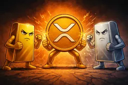 XRP koers volgt hetzelfde patroon als goud en zilver: Wat zijn de volgende stappen?