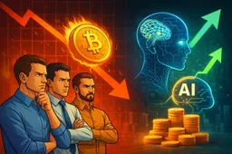 Bitcoin zakt verder weg, terwijl supercyclus ergens anders begint