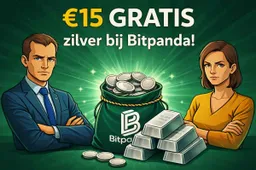 EXCLUSIEF: Ontvang €15 aan zilver GRATIS bij Bitpanda (tijdelijke actie)