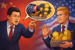 China beschuldigt VS van het stelen van $30 miljard aan crypto