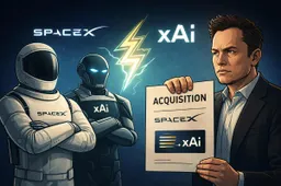 De "Musk-Merger": Waarom de fusie van SpaceX en xAI de cryptomarkt opschudt