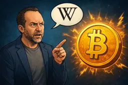 Wikipedia-oprichter kraakt Bitcoin opnieuw af: Voorspelt koers onder $10.000 in 2050
