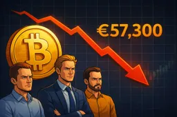 Bitcoin verliest grip op €58.000: Wat de Nederlandse orderboeken ons vertellen