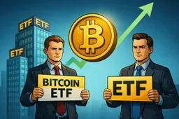 Bitcoin tikt maandtop aan terwijl spot-ETF-instroom positief blijft