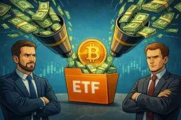 Bitcoin zakt ondanks verse ETF-instroom: waarom dat korte termijn niet meer genoeg is