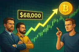 Bitcoin klimt terug boven $68.000, maar analisten slaan nog niet op de bullmarkt-trommel