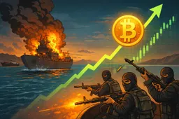 Bitcoin prijsanalyse Straat van Hormuz