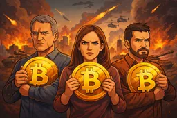 Bitcoin vasthouden geopolitieke onrust