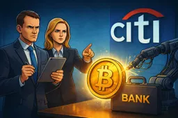 Citi bank Bitcoin en crypto