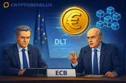ECB geeft update over digitale euro: waarom ook crypto en tokenized assets nu in beeld komen