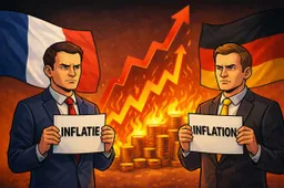 Olie jaagt inflatie in Europa aan, terwijl crypto opnieuw onder druk staat