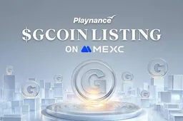 Playnance lanceert GCOIN-handel op MEXC nu de token live gaat