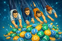 Stablecoins exploderen: $1,7 miljard netto instroom in één week – Messari ziet 414% stijging als startschot voor Bitcoin?