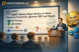 SWIFT noemt tientallen banken in nieuw betaalframework, XRP-community ziet echter Ripple-link