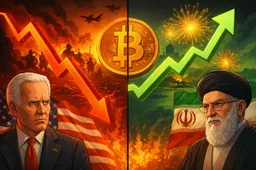 Bitcoin als enige oorlogs-barometer: 'Khamenei-crash' naar $63K gevolgd door agressieve buy-the-dip