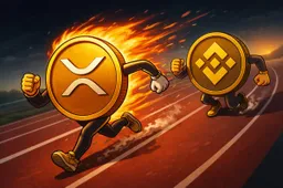 XRP haalt BNB weer in terwijl open interest snel oploopt