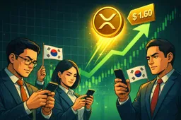 XRP prijsstijging Zuid-Korea