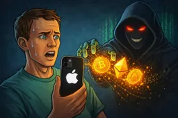 Nieuwe Apple iOS-malware jaagt op cryptowallets boven 10.000 dollar