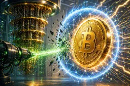 Bitcoin niet gekraakt, maar quantumdreiging wordt echter