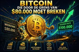 Bitcoin nadert $80.000 terwijl grote kopers terugkeren