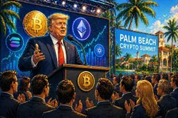 Trump spreekt zaterdag op crypto-evenement in Palm Beach